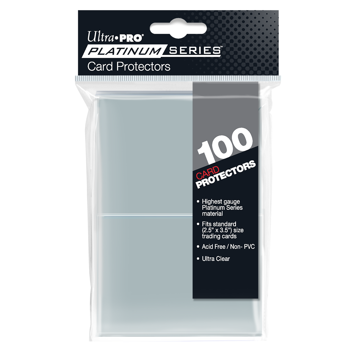 Ultra PRO Platinum Series Card Protectors – pack front