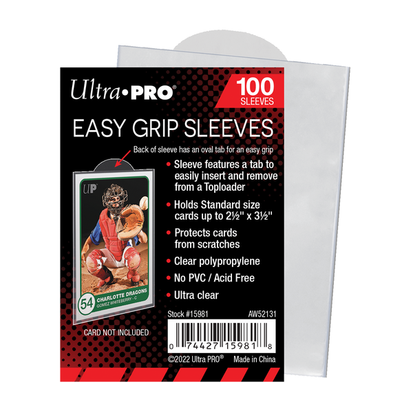 Ultra PRO Easy Grip Card Sleeves – pack front