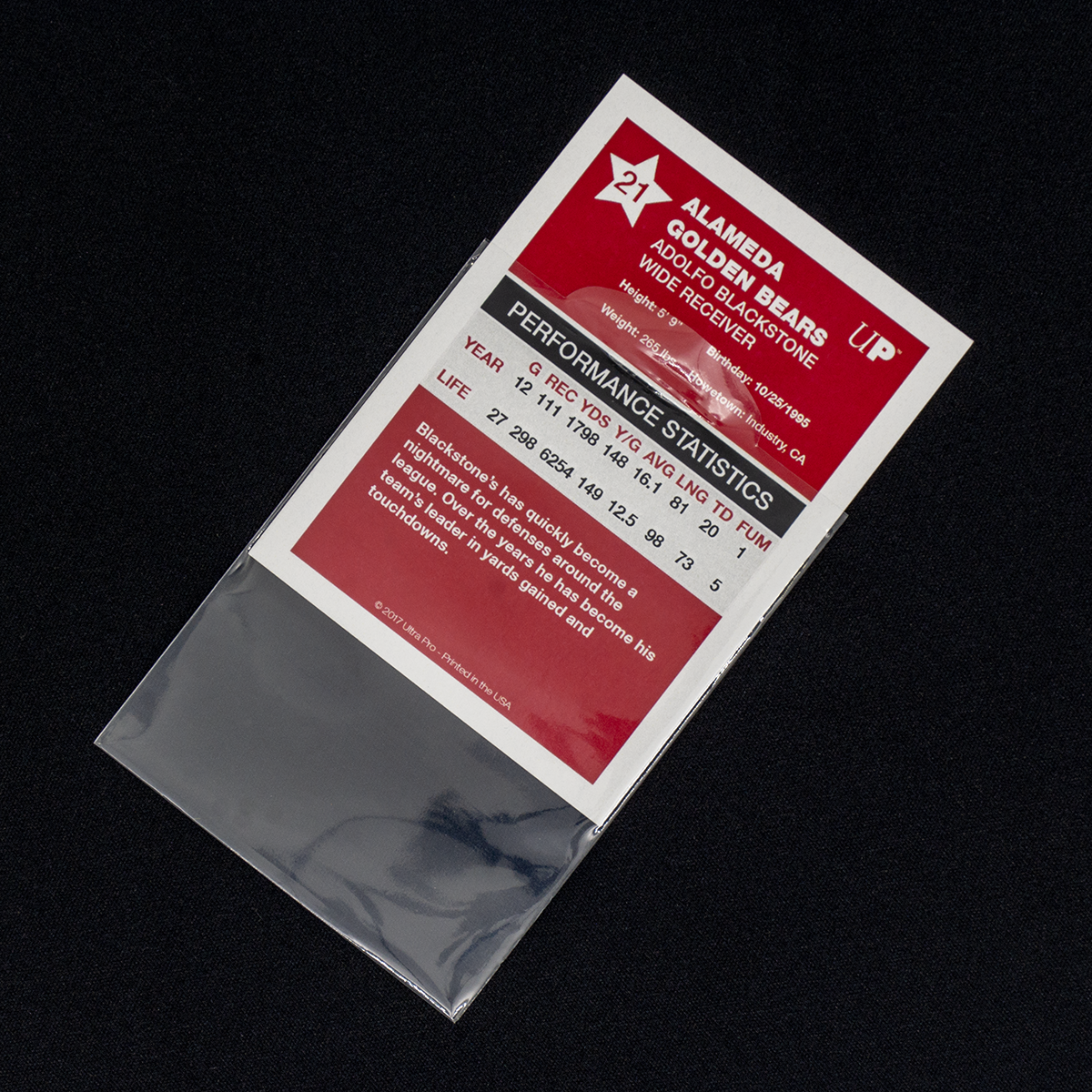 Ultra PRO Easy Grip Card Sleeves – single sleeve