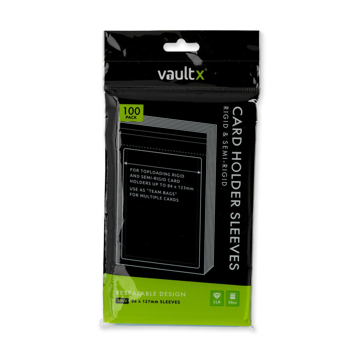 Vault X Sealable Card Holder Sleeves, 100 Count – image 2