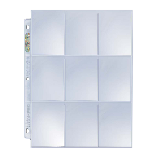 Ultra PRO Platinum Series 9-Pocket Pages, 100 Count – image 1