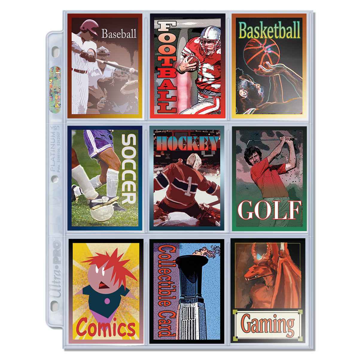 Ultra PRO Platinum Series 9-Pocket Pages, 100 Count – image 3