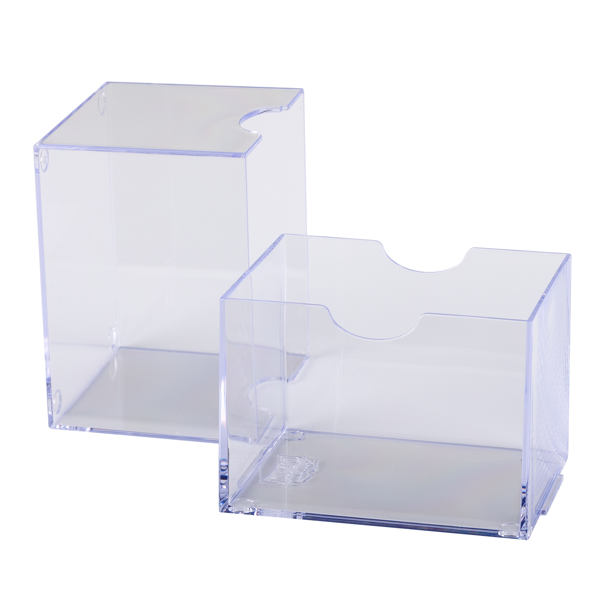 Dragon Shield Strongbox Deck Box Clear – open