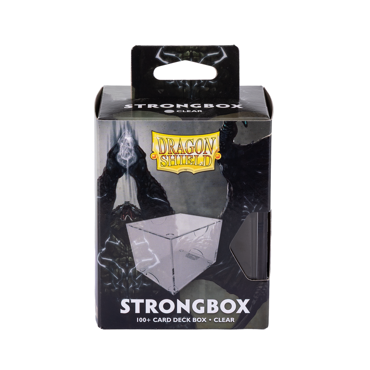 Dragon Shield Strongbox Deck Box Clear – package front