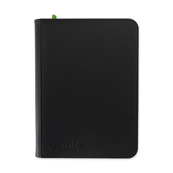 Vault X Exo-Tec Zip Binder 9-Pocket, Signature Black – image 1