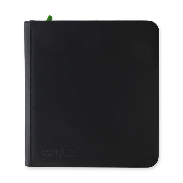 Vault X Exo-Tec Zip Binder 12-Pocket, Signature Black – image 1