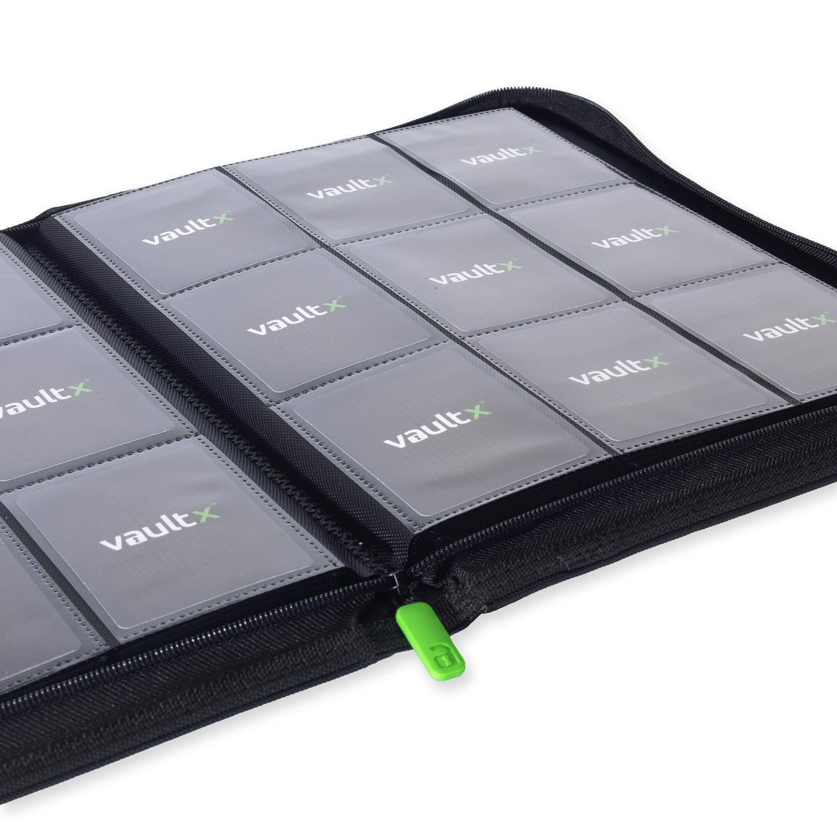 Vault X Exo-Tec Zip Binder 9-Pocket, Signature Black – image 4
